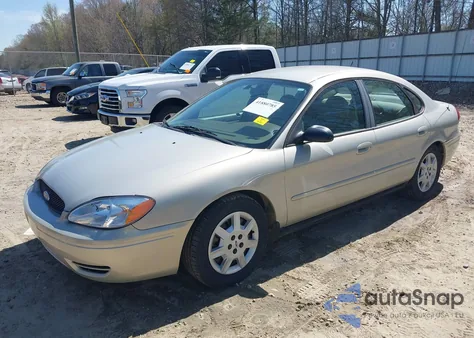 2006 Ford Taurus Se из США, поврежденный, VIN 1FAFP53U66A186881